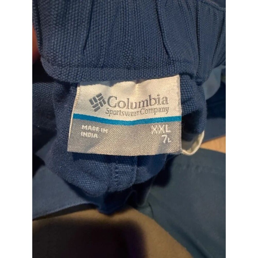 Lot of 2 Columbia Men’s Utility Shorts (Cream & Blue) - Size XXL - Picture 6 of 6